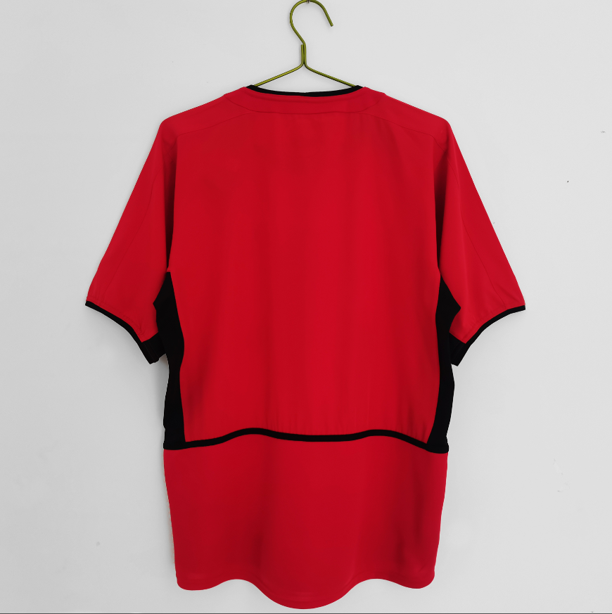 2002-2004 Manchester United Domicile maillot Retro