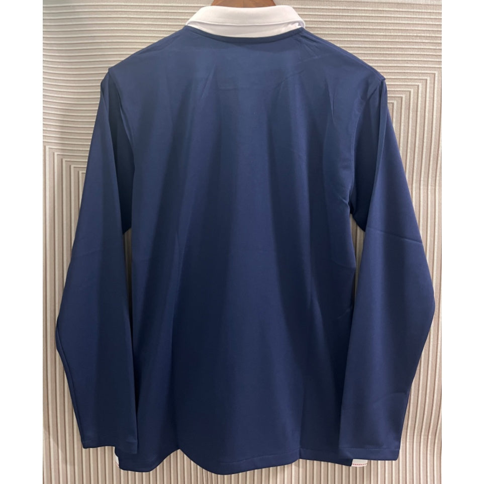 2014 Maillot  france  Retro Manches Longues