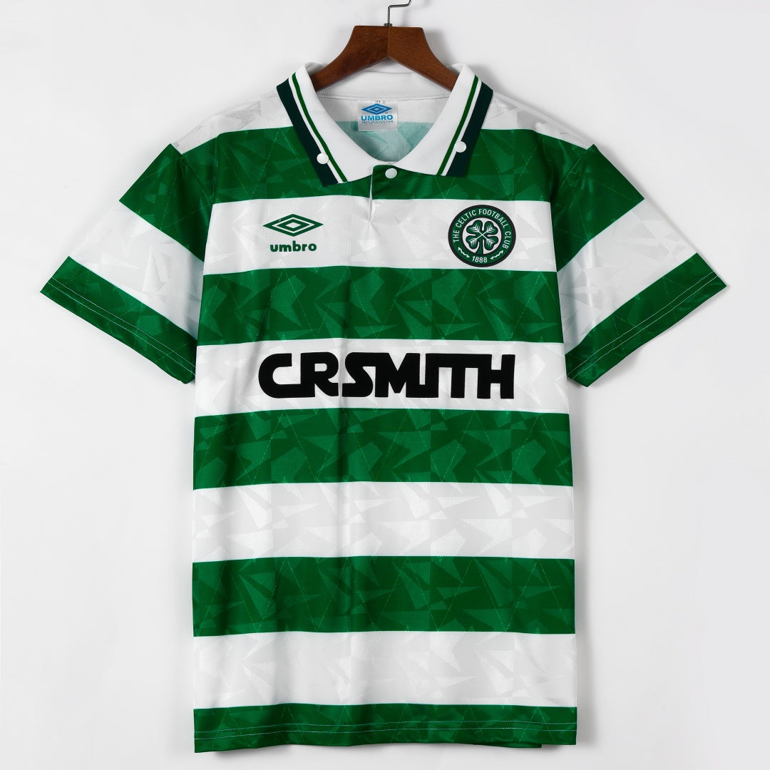 1989-1991 Maillot Celtic Domicile  Retro