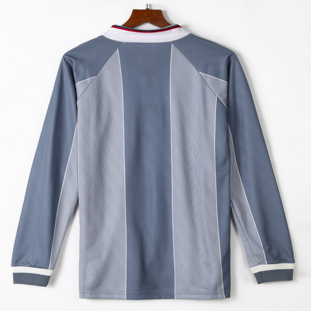 1996 Maillot  Angleterre Extérieur Retro Manches Longues