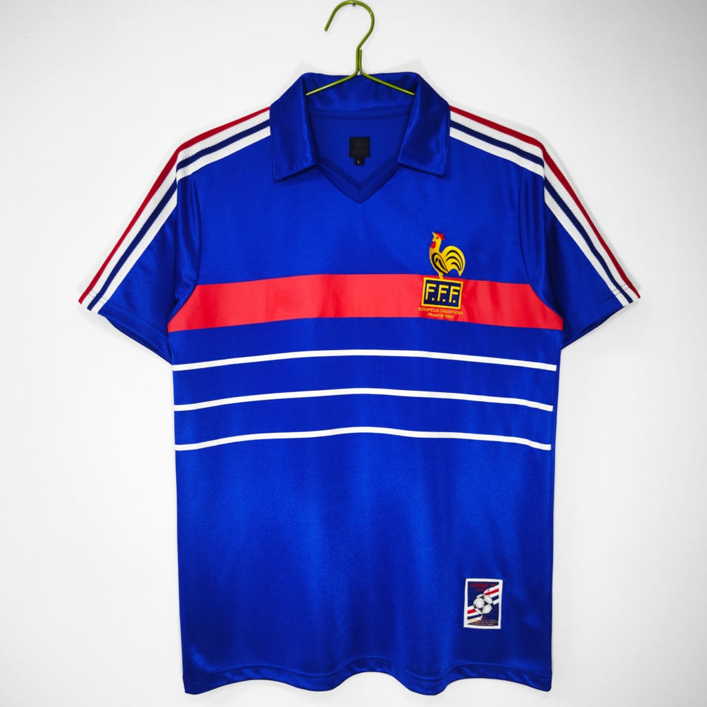 1984 Maillot Retro France Domicile