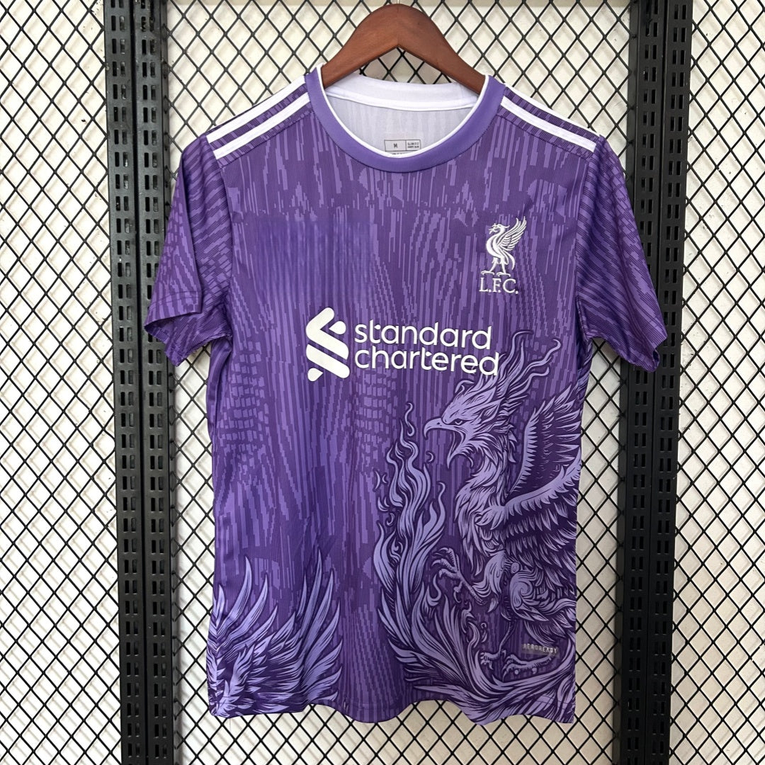 Maillot 25/26 Liverpool violet Spécial eagle