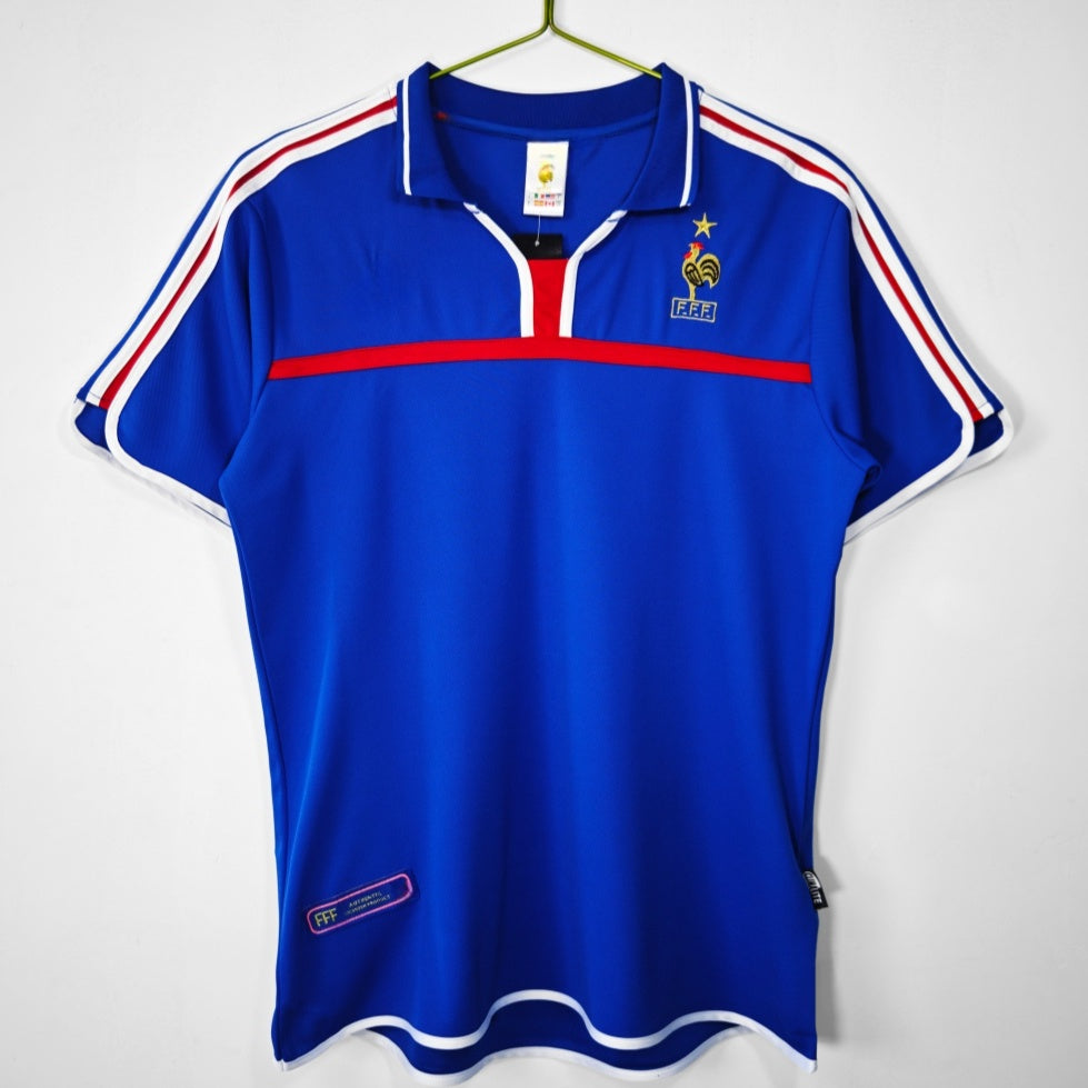 2000 Maillot Retro France Domicile