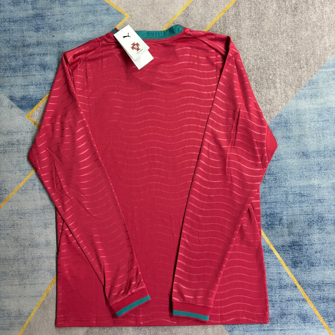 Maillot 25/26 Portugal Domicile Manches Longues