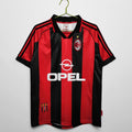 1998- 1999 Maillot AC Milan Domicile Rétro