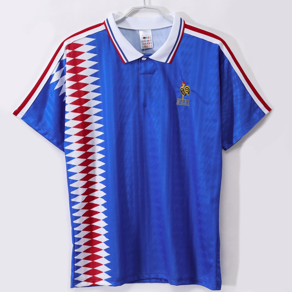 1994 Maillot Retro France Domicile