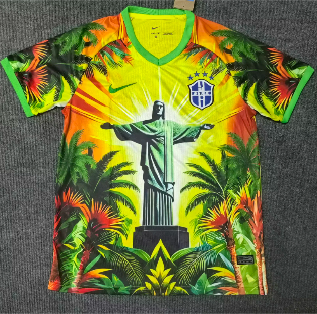 Maillot 25/26 Brésil Spécial black yellow