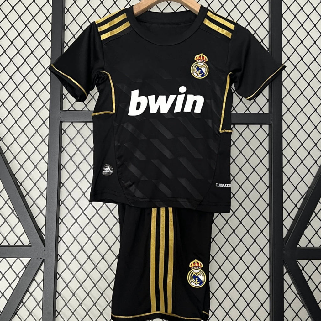 2011-2012 Ensemble Enfant Real Madrid Extérieur Rétro